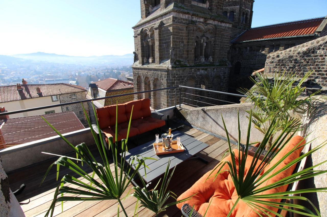 Les Cimes Du Puy-En-Velay Bed & Breakfast Le Puy-en-Velay Bagian luar foto